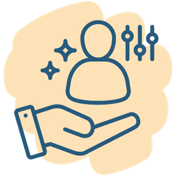 Natural and healthy weight gain process icon