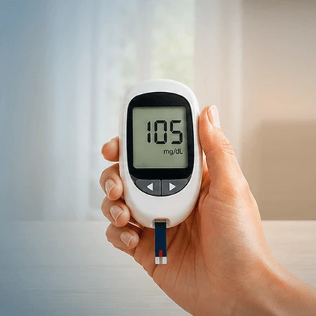 Diabetes dietitian providing blood sugar control and diabetes nutrition management plan