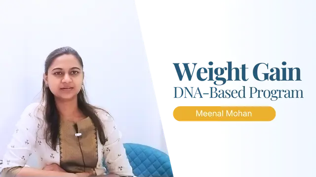 Healthy weight gain transformation client review in Pune