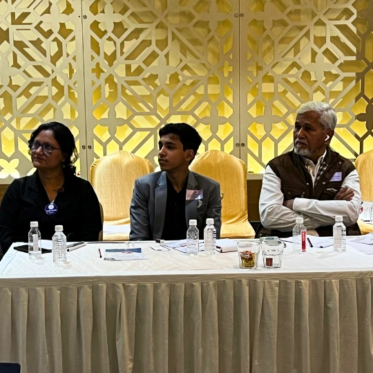 Nutritionist Rupali Shevade attending a professional event in Pune